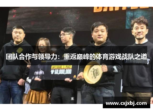 团队合作与领导力：重返巅峰的体育游戏战队之道